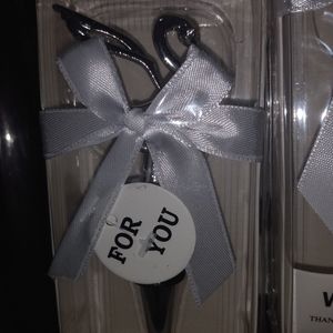 9 Wine Cork Favors, New in Box